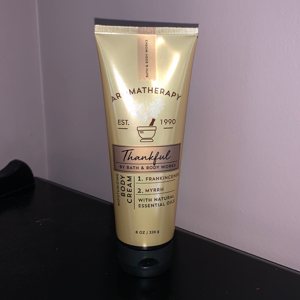 Brand new aromatherapy body cream!